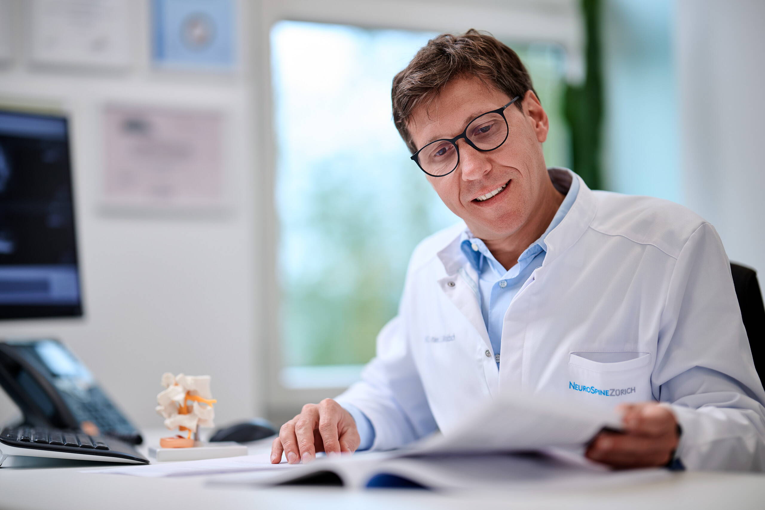 NeuroSpineZürich - Blick in die Räumlichkeiten NeuroSpineZürich - Blick in die Räumlichkeiten